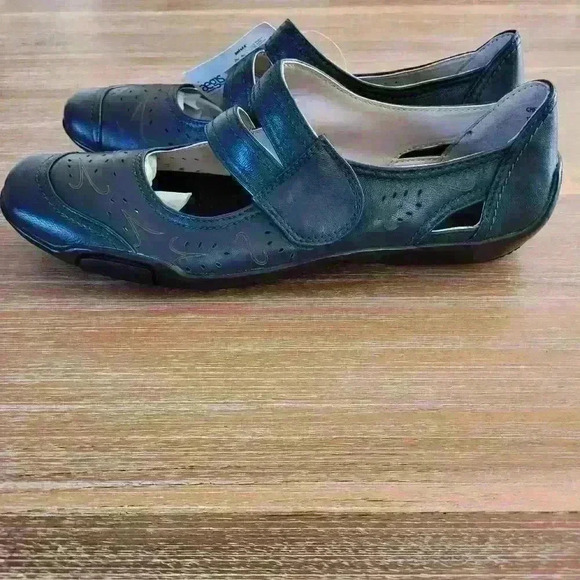 Ross Hommerson Chelsea Mary Jane Velcro Close Leather Flexible Mary Jane 11SS - Picture 3 of 15